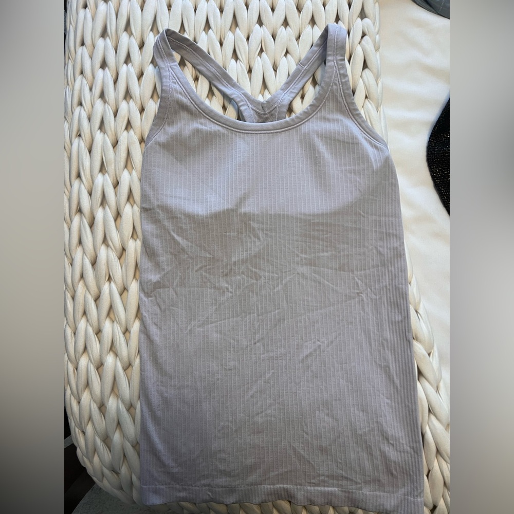 Lululemon Ebb to Street Lavender Tank